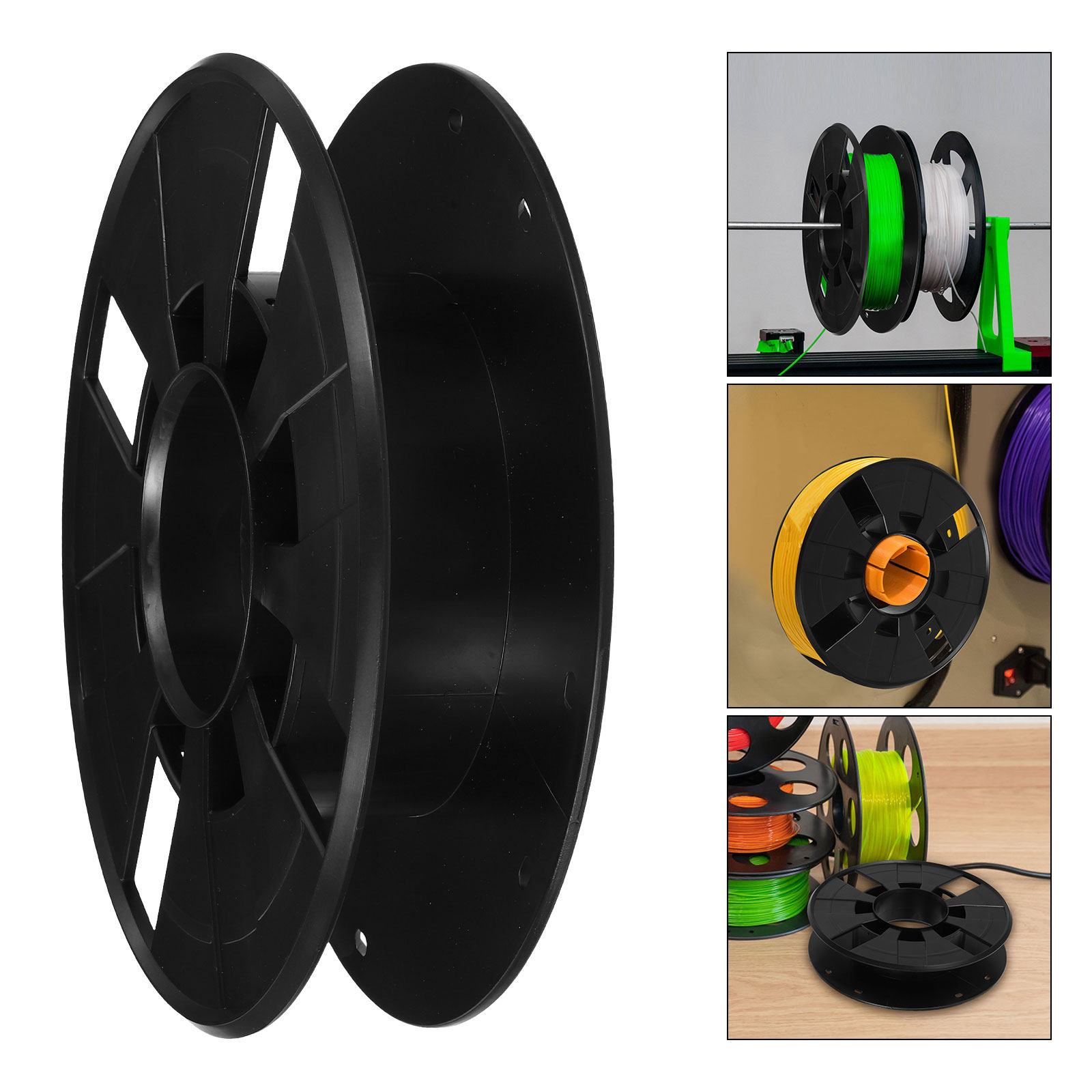 Electric Reel - Cable Extension Cord Reel 0.25kg Plastic