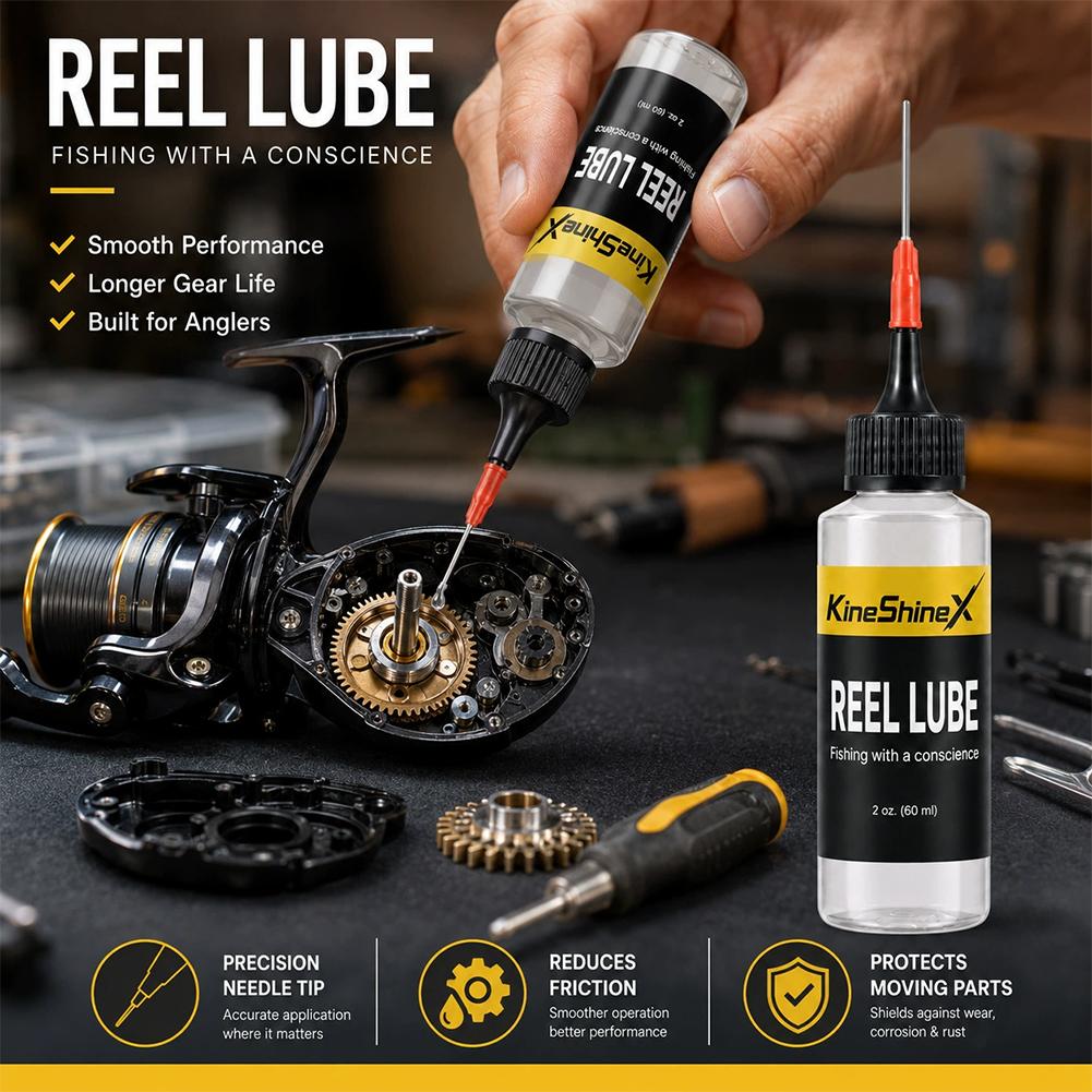 60ml Fishing Reel Oi Lube Boat - đánh giá và giá Reel Lubricant