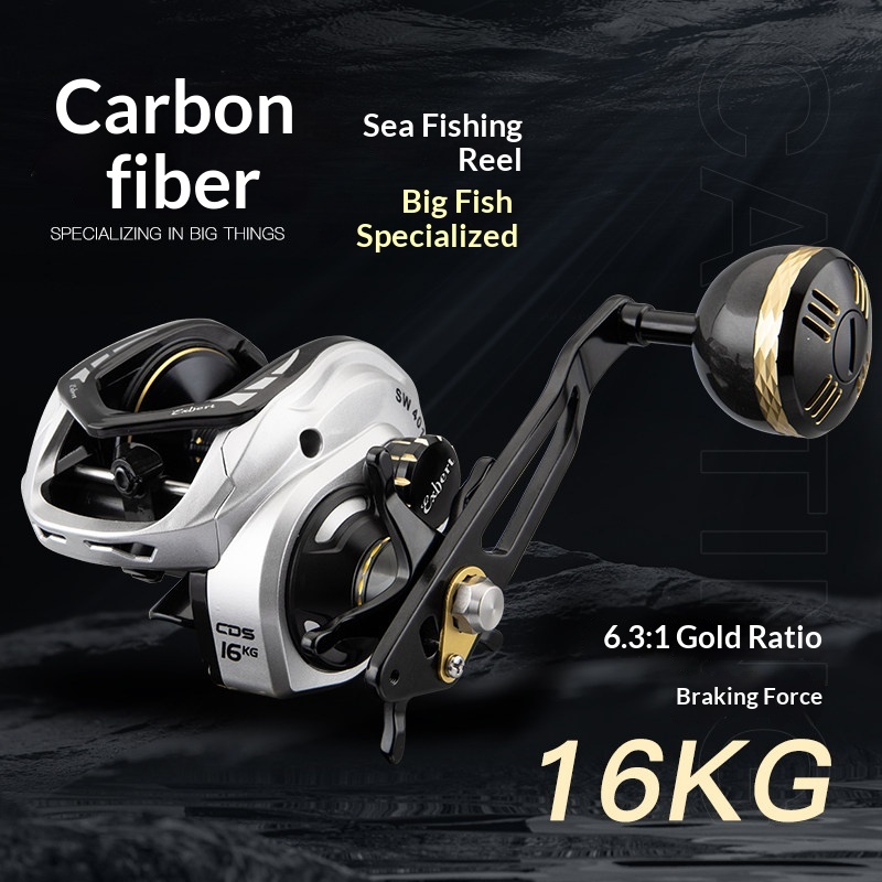 Exbert Baitcasting Reel Metal  - đánh giá và giá Trolling Reel