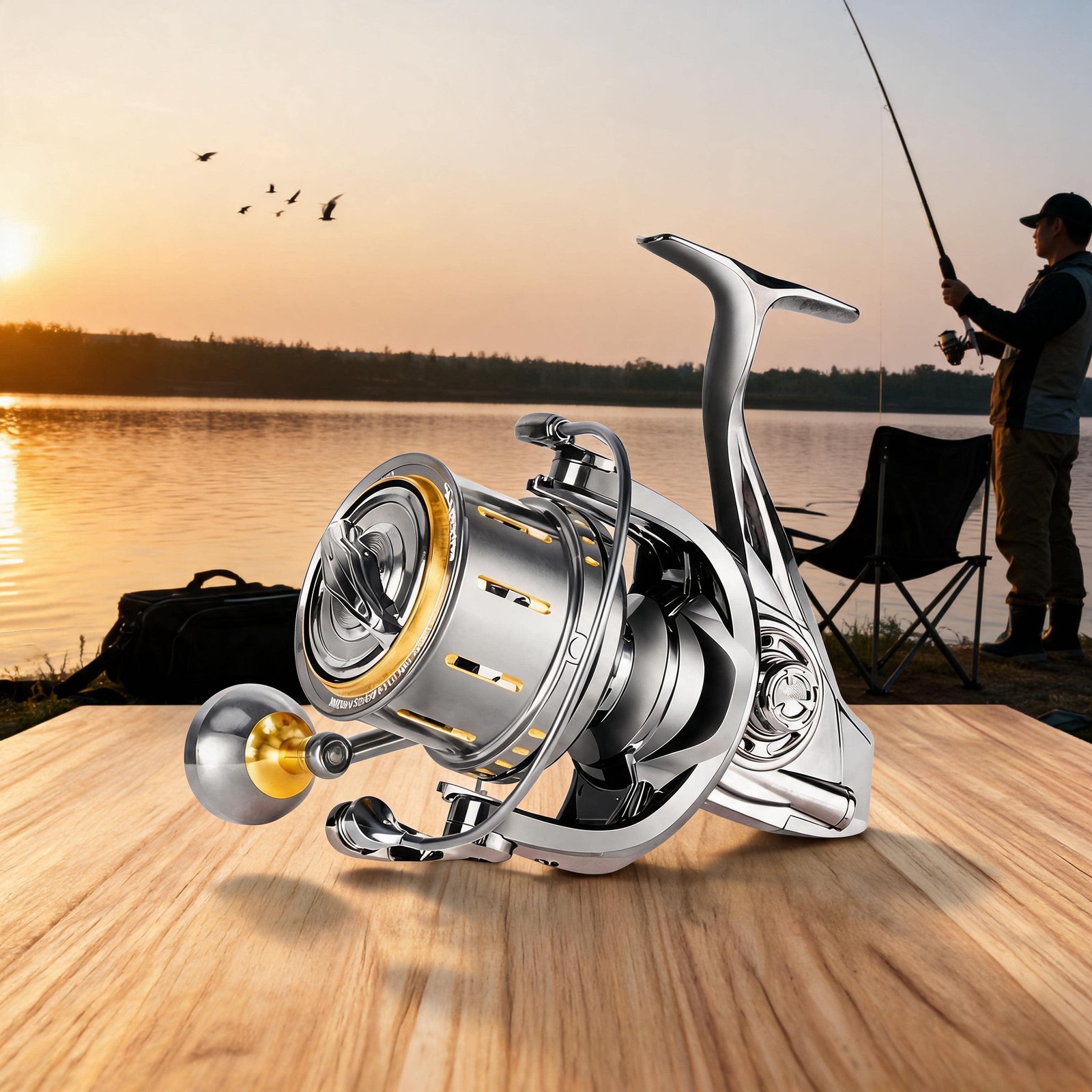 Spinnings Reel 4.6:1 Ratio 25K - đánh giá và giá Reel Drag Knob