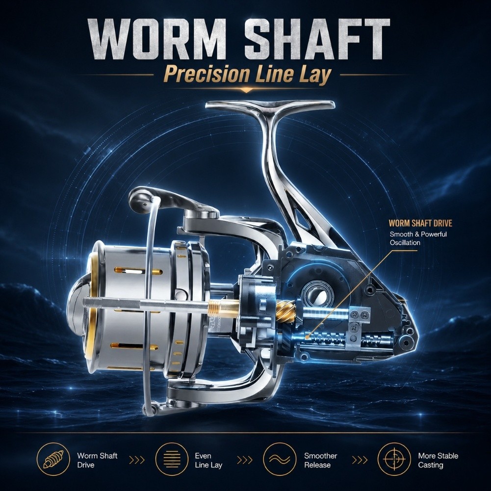 Spinnings Reel 4.6:1 Ratio 25K - đánh giá và giá Reel Drag Knob