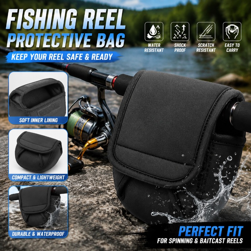 Fishing Reel Protective Cover  - đánh giá và giá Reel Bag