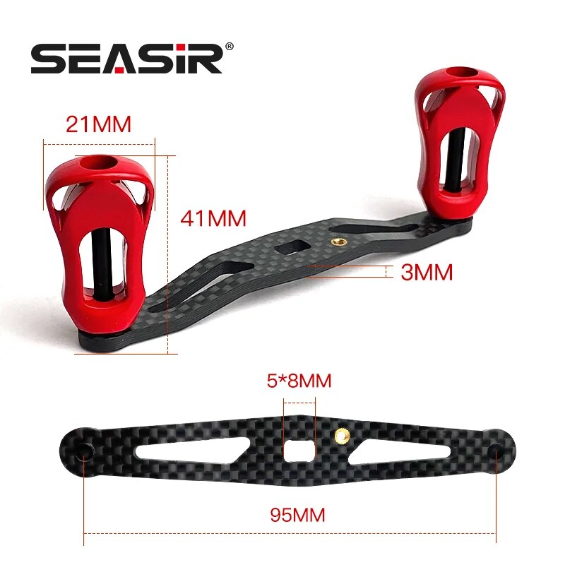 SEASIR Carbon Fiber Fishing Re - đánh giá và giá Reel Drag Knob